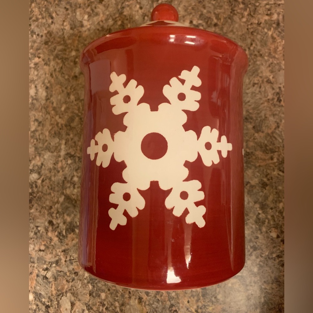 Christmas cookie jar